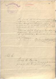 [Carta de C. Carranza a Luis A. García. Cusihuiráchic (Chihuahua), 28 de marzo de 1911] | Biblioteca Virtual Miguel de Cervantes