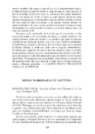 Cuadernos Hispanoamericanos, núm. 320-321 (febrero y marzo de 1977). Notas marginales de lectura / Galvarino Plaza | Biblioteca Virtual Miguel de Cervantes