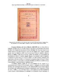 Francisco Beltrán y de Torres (Madrid, 1869-1935) [Semblanza] / Miguel Ángel Martín-Hervás Jiménez | Biblioteca Virtual Miguel de Cervantes