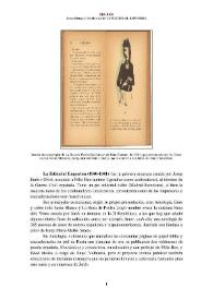 La Editorial Emporion (Madrid-Barcelona, 1940-1941) [Semblanza] / Josep Mengual | Biblioteca Virtual Miguel de Cervantes