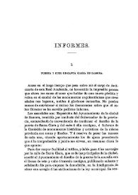 Puerta y cubo de Santa Clara de Zamora / Aureliano Fernández-Guerra | Biblioteca Virtual Miguel de Cervantes
