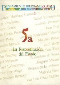 Pensamiento iberoamericano. Núm. 5a, enero-junio 1984 | Biblioteca Virtual Miguel de Cervantes