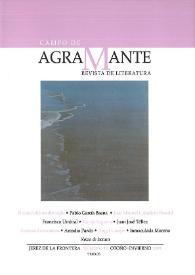 Campo de Agramante : revista de literatura. Núm. 10 (otoño-invierno 2008) | Biblioteca Virtual Miguel de Cervantes
