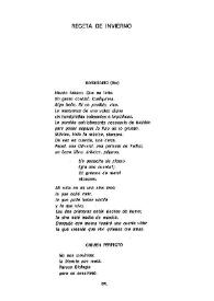 Receta de invierno / Mario Argentino Paoletti | Biblioteca Virtual Miguel de Cervantes