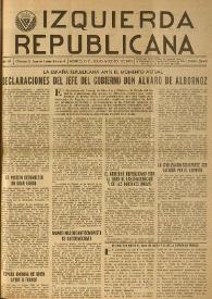 Izquierda Republicana. Año VIII, núm. 62-63, julio-agosto de 1950 | Biblioteca Virtual Miguel de Cervantes