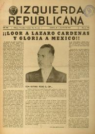 Izquierda Republicana. Año XVIII, núm. 106, mayo de 1957 | Biblioteca Virtual Miguel de Cervantes