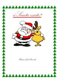 ¿Santa existe? / por Julieta Cianciullo | Biblioteca Virtual Miguel de Cervantes