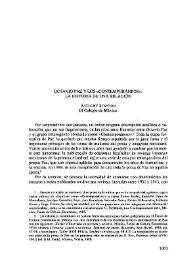 Octavio Paz y los "contemporáneos": la historia de una relación / Anthony Stanton | Biblioteca Virtual Miguel de Cervantes