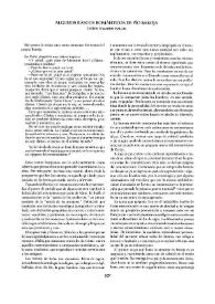  Algunos rasgos románticos de Pío Baroja  / Carlos Orlando Nallim | Biblioteca Virtual Miguel de Cervantes