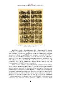 José María Marés y Roca (Barcelona, 1804 – Barcelona, 1875) [Semblanza] / Juan Gomis Coloma | Biblioteca Virtual Miguel de Cervantes
