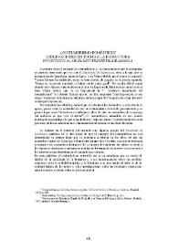 ¿Costumbrismo romántico? Observaciones en torno a la estructura intertextual de "El estudiante de Salamanca" / Hans Felten y Kirsten Weingärtner | Biblioteca Virtual Miguel de Cervantes