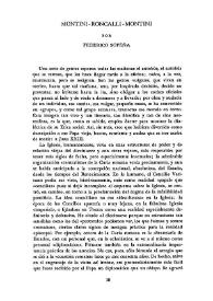 Montino-Roncalli-Montini / por Federico Sopeña | Biblioteca Virtual Miguel de Cervantes