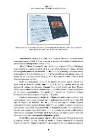 Andrea Gallo (1974- ) [Semblanza] / Rocío Ortuño Casanova | Biblioteca Virtual Miguel de Cervantes