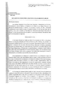 Dictamen mediante el cual se aprobó el Plan Parcial de Urbanización "Rinconada del Parque" | Biblioteca Virtual Miguel de Cervantes