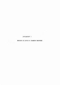 Attachment 1. Reports on 1974-75. Spanish grantees  | Biblioteca Virtual Miguel de Cervantes