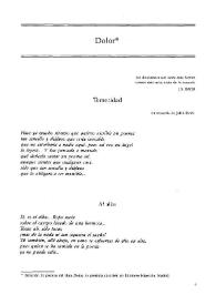 Dolor / Vladimir Holan; traducción del checo por Clara Janés | Biblioteca Virtual Miguel de Cervantes