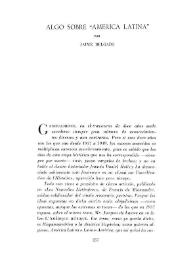 Algo sobre "América Latina" / por Jaime Delgado | Biblioteca Virtual Miguel de Cervantes