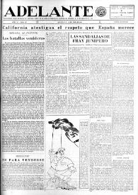 Adelante : Órgano del Partido Socialista Obrero [Español] (México, D. F.). Año IV, núm. 80, 15 de abril de 1945 | Biblioteca Virtual Miguel de Cervantes