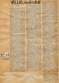 Despedida a Paul Rivet / El Valijero | Biblioteca Virtual Miguel de Cervantes