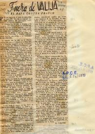 El Papa contra Franco / El Valijero | Biblioteca Virtual Miguel de Cervantes