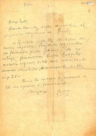 Carta de Indalecio Prieto a Carlos Esplá | Biblioteca Virtual Miguel de Cervantes