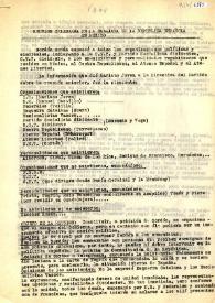 Reunión celebrada en la Embajada de la República española en México | Biblioteca Virtual Miguel de Cervantes