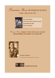 Francisco Boix : un fotógrafo en el infierno / dirección y guión Llorenç Soler | Biblioteca Virtual Miguel de Cervantes