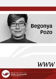 Begonya Pozo / director Joaquim Espinós Felipe | Biblioteca Virtual Miguel de Cervantes