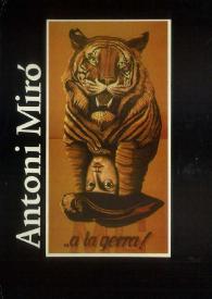 ANTOHI MIPO, ANTONIO MIRÓ / Antoni Miró ; Oleksander Butsenko | Biblioteca Virtual Miguel de Cervantes
