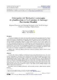 Ordenación del Territorio y estrategias de planificación en los Caminos de Santiago Patrimonio Mundial / Xosé Somoza Medina, Rubén C. Lois González
 | Biblioteca Virtual Miguel de Cervantes