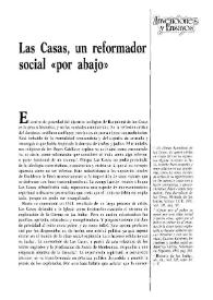 Las Casas, un reformador social "por abajo" / José Ortega | Biblioteca Virtual Miguel de Cervantes