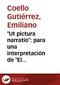 "Ut pictura narratio": para una interpretación de "El río que me habita" (2017), de Rodrigo Soto, como novela cubista / Emiliano Coello Gutiérrez | Biblioteca Virtual Miguel de Cervantes