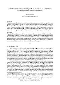 La traducción de la miscelánea española en la Italia del XVI: el "Jardín de flores curiosas" en la versión de Malespini / Ilaria Resta | Biblioteca Virtual Miguel de Cervantes