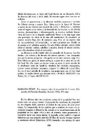 Mariano Peset: "Dos ensayos sobre la propiedad de la tierra". Editoriales de Derecho Reunidas, Madrid, 1982; 274 págs.  / Telesforo Marcial Hernández | Biblioteca Virtual Miguel de Cervantes