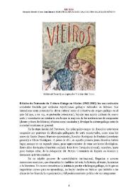 Edición do Patronato da Cultura Galega en México (1953-1981) [Semblanza] / Gregorio Ferreiro Fente | Biblioteca Virtual Miguel de Cervantes