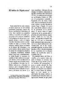 El talón de Hipócrates / Ricardo Dessau | Biblioteca Virtual Miguel de Cervantes