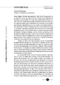 Panamá, sus historias y su literatura / Juan David Morgan | Biblioteca Virtual Miguel de Cervantes
