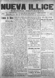 Nueva Illice (1913-1927). Núm. 4, 28 de junio de 1913 | Biblioteca Virtual Miguel de Cervantes