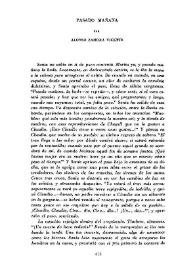 Pasado mañana / Alonso Zamora Vicente | Biblioteca Virtual Miguel de Cervantes