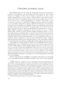 Literatura panameña actual / Martín Jamieson Villiers | Biblioteca Virtual Miguel de Cervantes