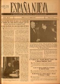 España nueva : Semanario Republicano Independiente. Año III, núm. 68, 8 de marzo de 1947 | Biblioteca Virtual Miguel de Cervantes