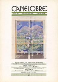 Canelobre, 4 (verano 1985) / director José Carlos Rovira | Biblioteca Virtual Miguel de Cervantes