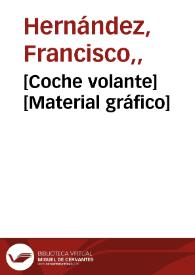 [Coche volante] [Material gráfico] | Biblioteca Virtual Miguel de Cervantes