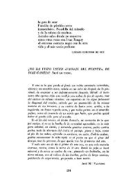 ¿No ha visto usted "Paisaje del puente", de Díaz Caneja? / José M.ª Valverde | Biblioteca Virtual Miguel de Cervantes