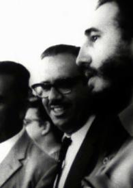 Visita de Raúl Castro a México con motivo del 175 Aniversario de la Independencia / director Santiago Álvarez | Biblioteca Virtual Miguel de Cervantes