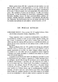 Cuadernos Hispanoamericanos, núm. 359 (mayo 1980). En pocas líneas
 / Horacio Salas | Biblioteca Virtual Miguel de Cervantes