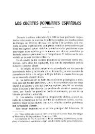 Los cuentos populares españoles / Aurelio Macedonio Espinosa | Biblioteca Virtual Miguel de Cervantes