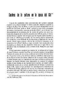 Cuadros de la cultura en la época del Cid: [conferencia leída en los cursos de vacaciones del Instituto Ibero-Americano de Hamburgo] / Wilhelm Giese | Biblioteca Virtual Miguel de Cervantes