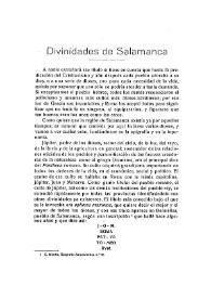 Divinidades por Salamanca / P. César Morán | Biblioteca Virtual Miguel de Cervantes