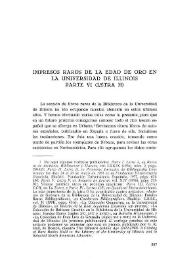 Impresos raros de la Edad de Oro en la Universidad de Illinois. Parte VI (Letra H) / Alberto Porqueras Mayo y Joseph L. Laurenti  | Biblioteca Virtual Miguel de Cervantes
